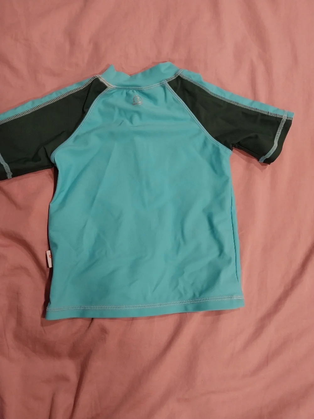 SwimZip Short Sleeve Rash Guard for Toddler